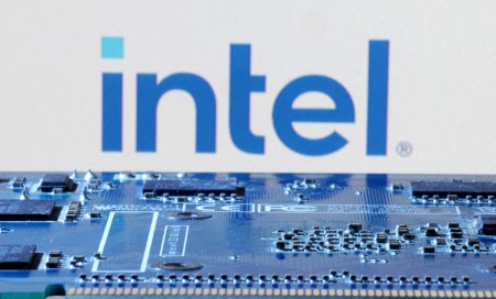 Intel rises as report of chipmaker exploring options stokes investor enthusiasm