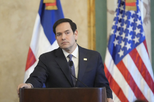 Rubio says people will have to relocate in “interim” while Gaza is rebuilt